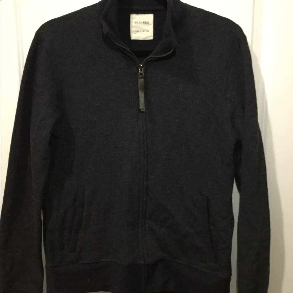 Dark zip up jacket